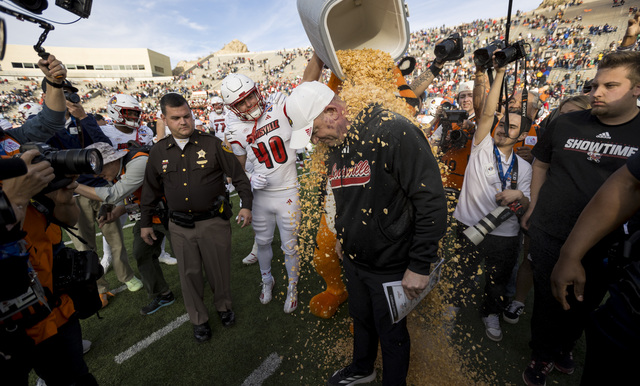 LOUISVILLE EMERGES WITH WIN IN HIGHLIGHT-FILLED 91ST ANNUAL TONY THE TIGER SUN BOWL GAME.